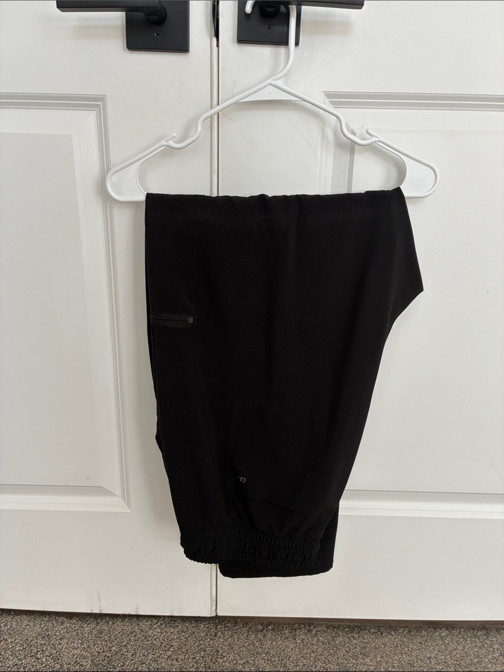 Cherokee Black Women's Joggers with Zip Pocket